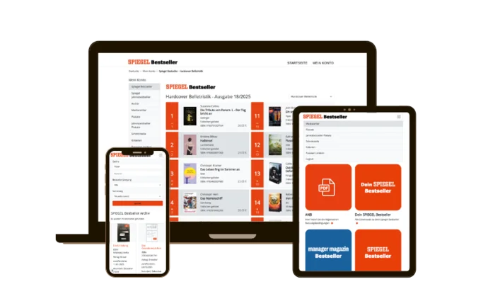 SPIEGEL Bestseller Mockup