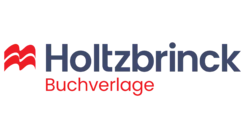 Logo der Holtzbrinck Buchverlage mit stilisiertem rotem Buchsymbol links neben dem Unternehmensnamen.
