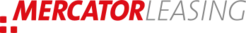 Logo von Mercator-Leasing mit rotem und grauem Text.