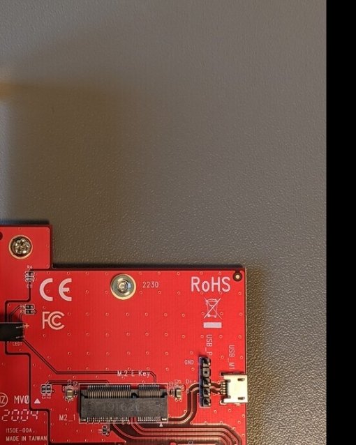 PCIe-Adapter leer